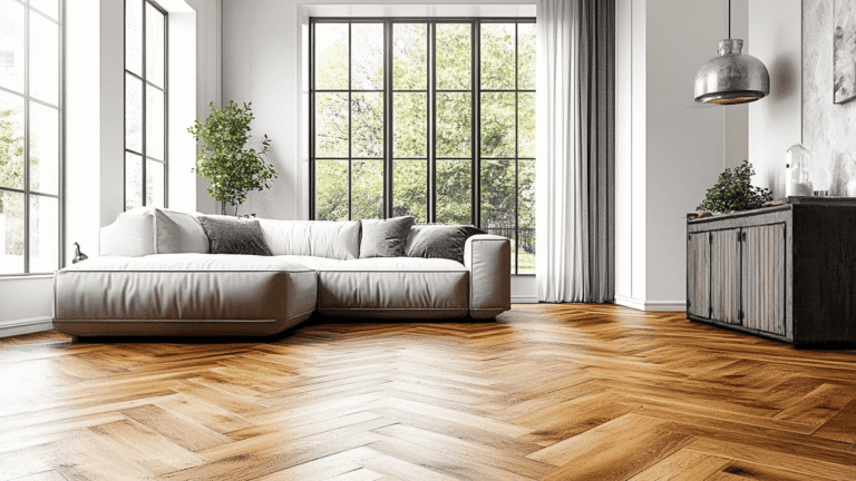 Podłoga w jodełkę